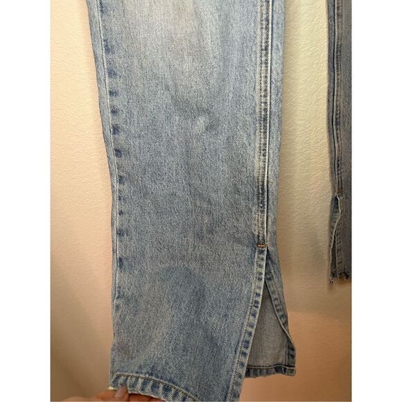 New Derek Lam 10 Crosby FRANKIE ULTRA HIGH RISE STRAIGHT LEG JEANS - Picture 8 of 13